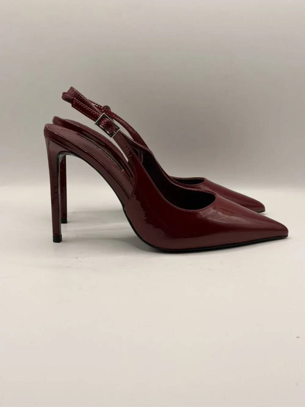 Tony Bianco Womens Asti Sling Back Sexy Red High Heel Slingback Sz 7